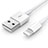 USB Ladekabel Kabel L09 für Apple iPhone 6 Plus Weiß