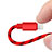 USB Ladekabel Kabel L10 für Apple iPad Pro 10.5 Rot