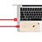 USB Ladekabel Kabel L10 für Apple iPad Pro 10.5 Rot