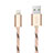 USB Ladekabel Kabel L10 für Apple iPhone 12 Mini Gold