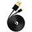USB Ladekabel Kabel L12 für Apple iPhone 6 Schwarz