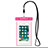 Wasserdicht Unterwasser Handy Tasche Universal W16 Rosa