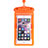 Wasserdicht Unterwasser Handy Tasche Universal W18 Orange