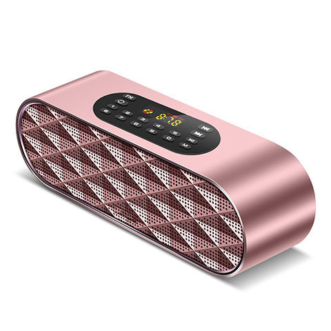 Bluetooth Mini Lautsprecher Wireless Speaker Boxen K03 Rosegold