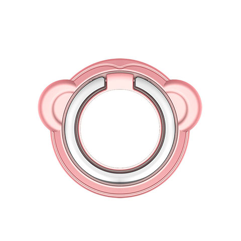 Fingerring Ständer Magnetische Smartphone Halter Halterung Universal H16 Rosa