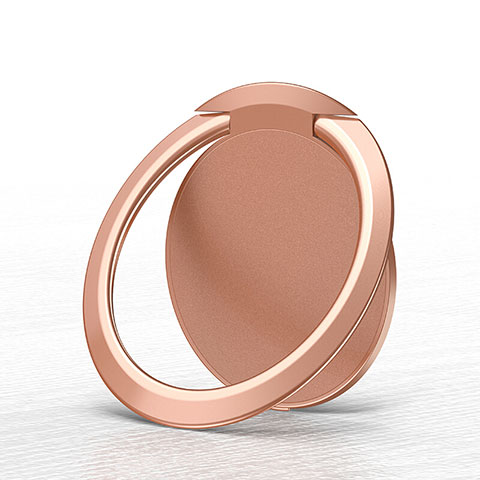 Fingerring Ständer Magnetische Smartphone Halter Halterung Universal Z03 Rosegold