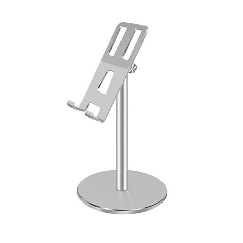 Handy Ständer Smartphone Halter Halterung Stand Universal K26 Silber