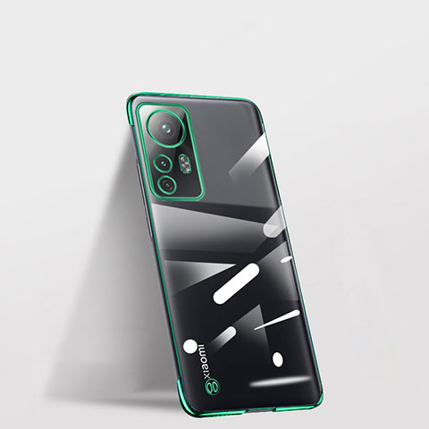 Handyhülle Hülle Crystal Hartschalen Tasche Schutzhülle H01 für Xiaomi Mi 12T 5G Grün