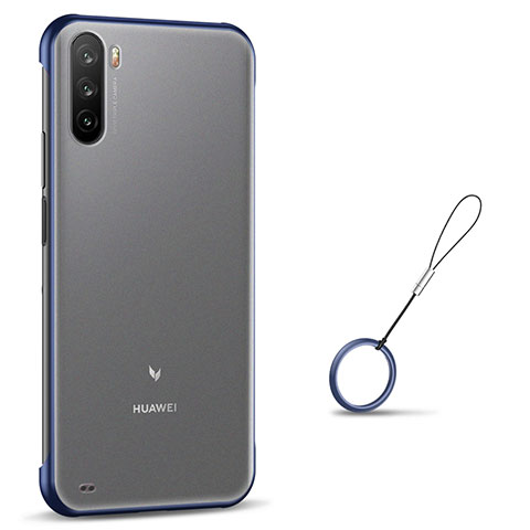 Handyhülle Hülle Crystal Hartschalen Tasche Schutzhülle H02 für Huawei Mate 40 Lite 5G Blau