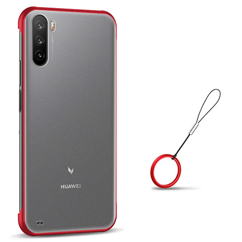 Handyhülle Hülle Crystal Hartschalen Tasche Schutzhülle H02 für Huawei Mate 40 Lite 5G Rot