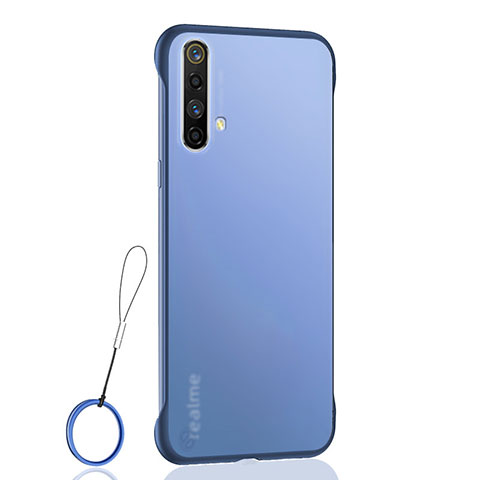 Handyhülle Hülle Crystal Hartschalen Tasche Schutzhülle H02 für Realme X50 5G Blau