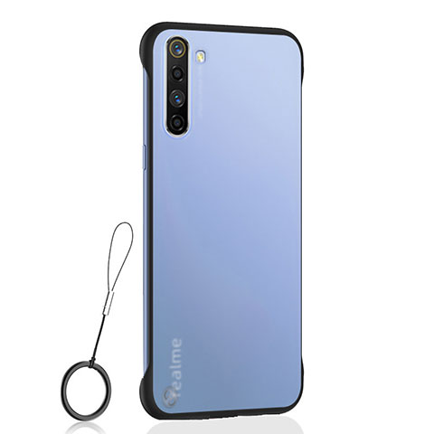 Handyhülle Hülle Crystal Hartschalen Tasche Schutzhülle H02 für Realme X50 Pro 5G Schwarz