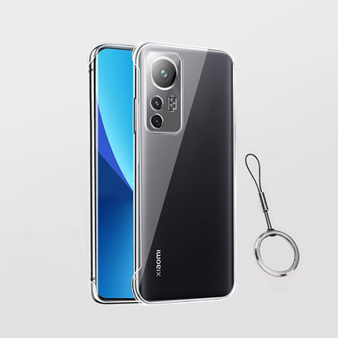 Handyhülle Hülle Crystal Hartschalen Tasche Schutzhülle H02 für Xiaomi Mi 12S 5G Klar