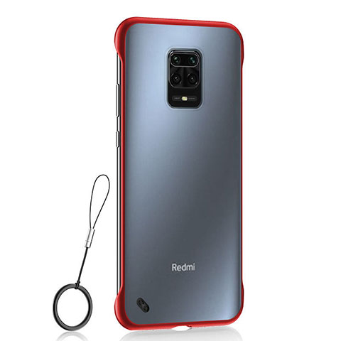 Handyhülle Hülle Crystal Hartschalen Tasche Schutzhülle H02 für Xiaomi Redmi 10X Pro 5G Rot