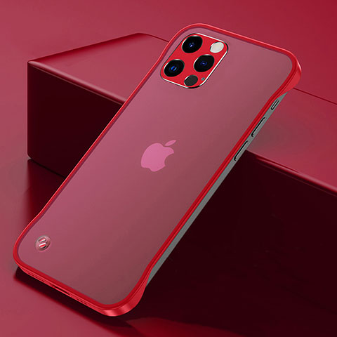 Handyhülle Hülle Crystal Hartschalen Tasche Schutzhülle H07 für Apple iPhone 13 Pro Max Rot
