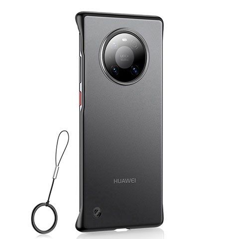 Handyhülle Hülle Crystal Hartschalen Tasche Schutzhülle S01 für Huawei Mate 40 Pro Schwarz