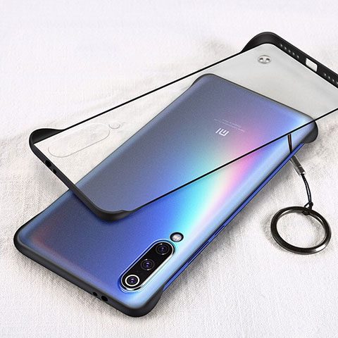 Handyhülle Hülle Crystal Hartschalen Tasche Schutzhülle S01 für Xiaomi Mi A3 Schwarz