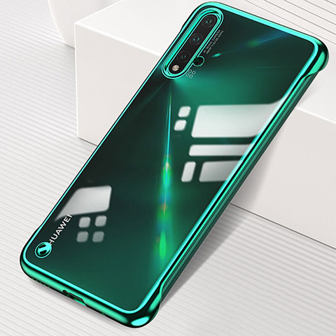 Handyhülle Hülle Crystal Hartschalen Tasche Schutzhülle S02 für Huawei Nova 5 Pro Grün