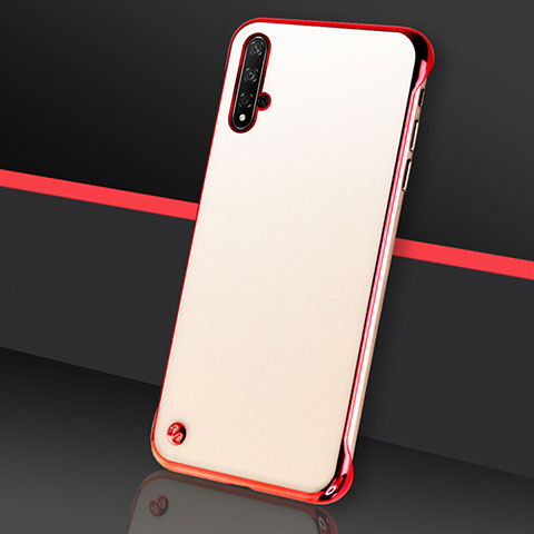 Handyhülle Hülle Crystal Hartschalen Tasche Schutzhülle S05 für Huawei Nova 5 Pro Rot