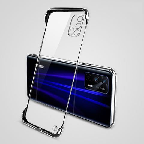 Handyhülle Hülle Crystal Rahmenlos Hartschalen Tasche Schutzhülle für Realme GT Neo 2T 5G Silber