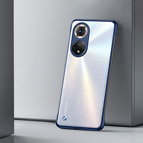 Handyhülle Hülle Crystal Rahmenlos Hartschalen Tasche Schutzhülle H01 für Huawei Nova 9 Pro Blau