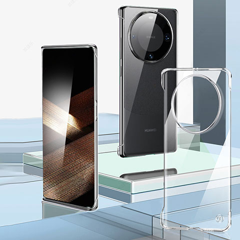 Handyhülle Hülle Crystal Rahmenlos Hartschalen Tasche Schutzhülle T01 für Huawei Mate 60 Klar