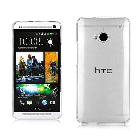 Handyhülle Hülle Crystal Schutzhülle Tasche für HTC One M7 Klar