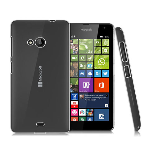 Handyhülle Hülle Crystal Schutzhülle Tasche für Microsoft Lumia 535 Klar