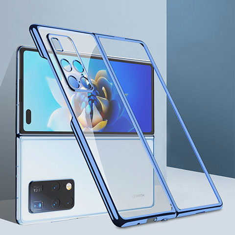 Handyhülle Hülle Crystal Tasche Schutzhülle AC1 für Huawei Mate X2 Blau