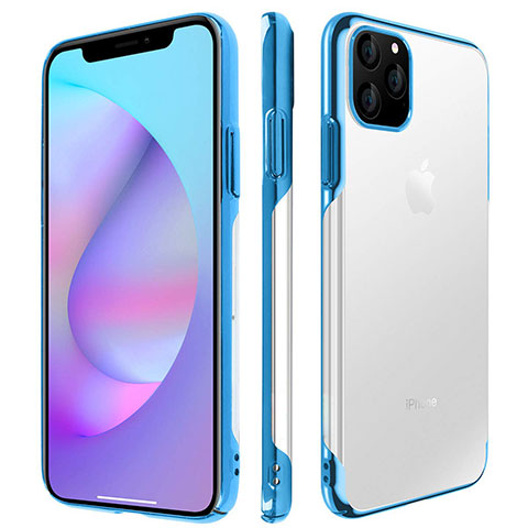 Handyhülle Hülle Crystal Tasche Schutzhülle H01 für Apple iPhone 11 Pro Blau