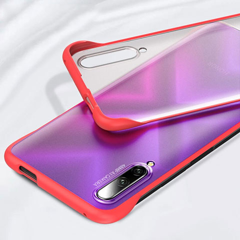 Handyhülle Hülle Crystal Tasche Schutzhülle H01 für Huawei P Smart Pro (2019) Rot