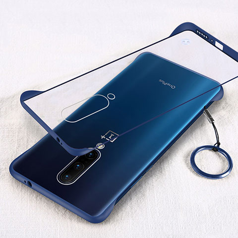 Handyhülle Hülle Crystal Tasche Schutzhülle H01 für OnePlus 8 Blau