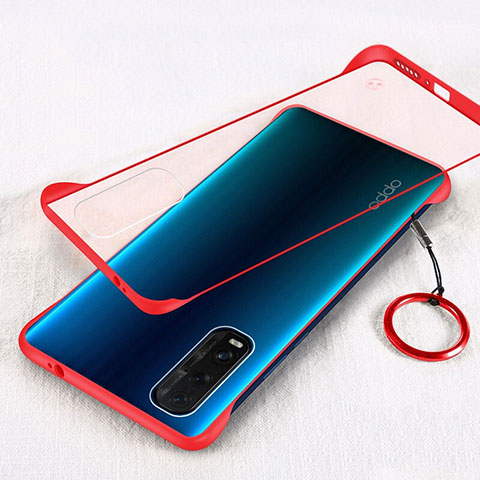 Handyhülle Hülle Crystal Tasche Schutzhülle H01 für Oppo Find X2 Rot