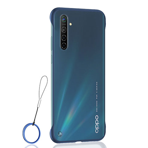 Handyhülle Hülle Crystal Tasche Schutzhülle H01 für Oppo K5 Blau