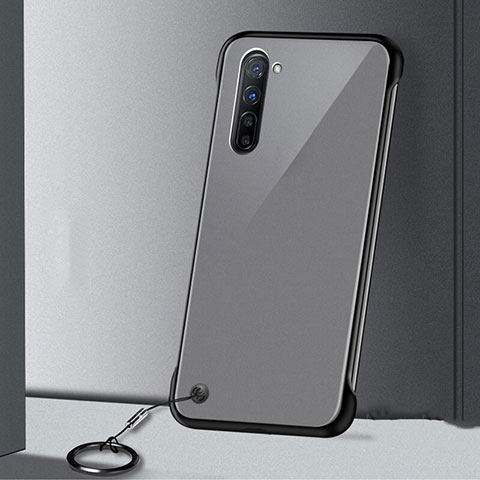 Handyhülle Hülle Crystal Tasche Schutzhülle H01 für Oppo K7 5G Schwarz