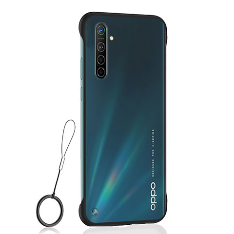 Handyhülle Hülle Crystal Tasche Schutzhülle H01 für Realme XT Schwarz