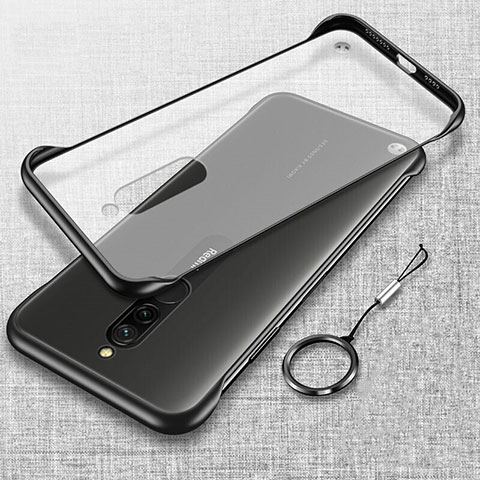 Handyhülle Hülle Crystal Tasche Schutzhülle H01 für Xiaomi Redmi 8 Schwarz