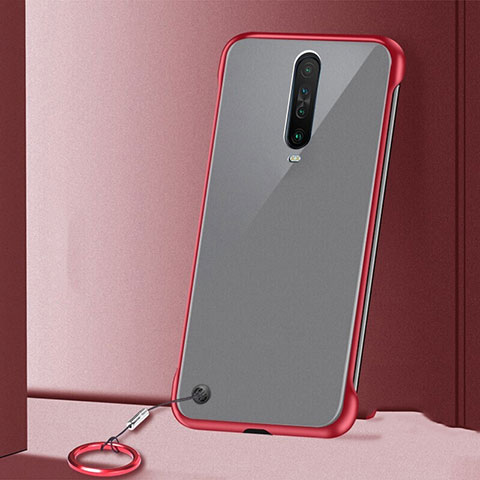 Handyhülle Hülle Crystal Tasche Schutzhülle H01 für Xiaomi Redmi K30i 5G Rot