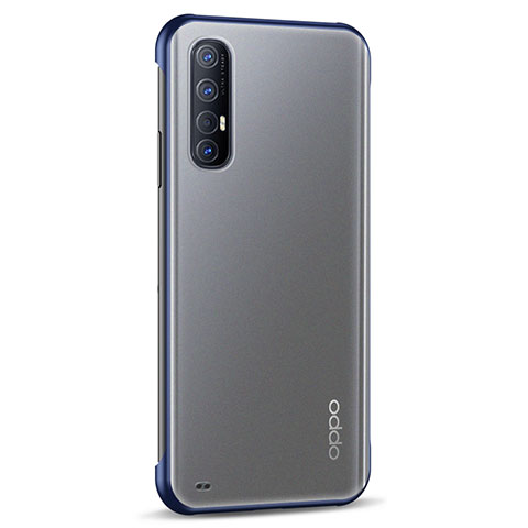 Handyhülle Hülle Crystal Tasche Schutzhülle H02 für Oppo Find X2 Neo Blau