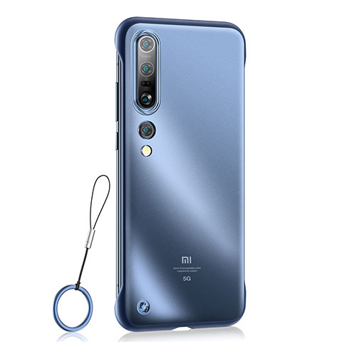 Handyhülle Hülle Crystal Tasche Schutzhülle H02 für Xiaomi Mi 10 Pro Blau