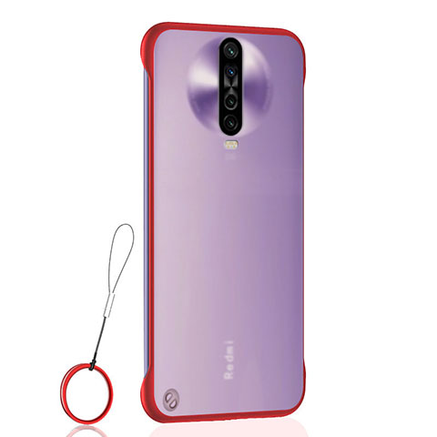 Handyhülle Hülle Crystal Tasche Schutzhülle H02 für Xiaomi Redmi K30 4G Rot