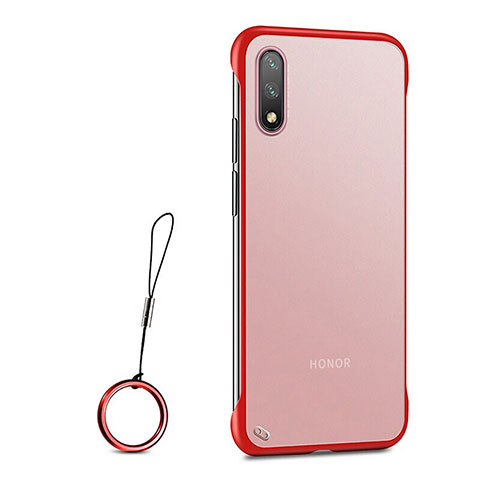 Handyhülle Hülle Crystal Tasche Schutzhülle H03 für Huawei Honor 9X Rot