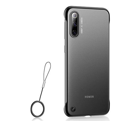 Handyhülle Hülle Crystal Tasche Schutzhülle H03 für Huawei Honor 9X Schwarz