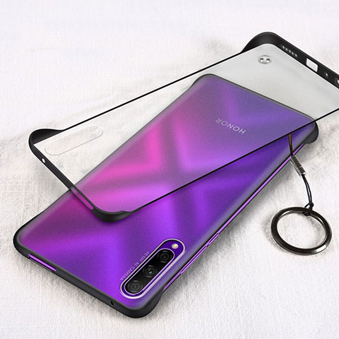 Handyhülle Hülle Crystal Tasche Schutzhülle H03 für Huawei Y9s Schwarz