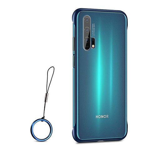 Handyhülle Hülle Crystal Tasche Schutzhülle S01 für Huawei Honor 20 Pro Blau