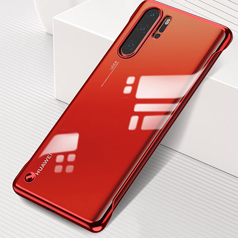 Handyhülle Hülle Crystal Tasche Schutzhülle S01 für Huawei P30 Pro Rot