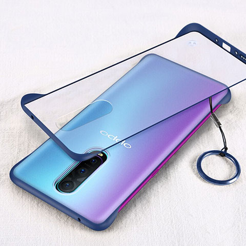 Handyhülle Hülle Crystal Tasche Schutzhülle S01 für Oppo RX17 Pro Blau