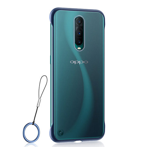 Handyhülle Hülle Crystal Tasche Schutzhülle S02 für Oppo R17 Pro Blau