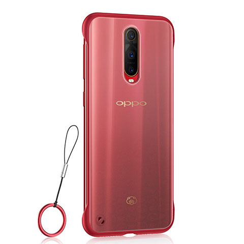 Handyhülle Hülle Crystal Tasche Schutzhülle S02 für Oppo R17 Pro Rot