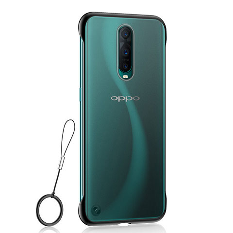 Handyhülle Hülle Crystal Tasche Schutzhülle S02 für Oppo R17 Pro Schwarz